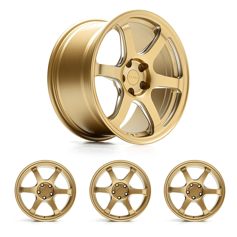 COBB TUNING TITAN7 T-D6 CYBER GOLD 18x9.5+40 5x114.3