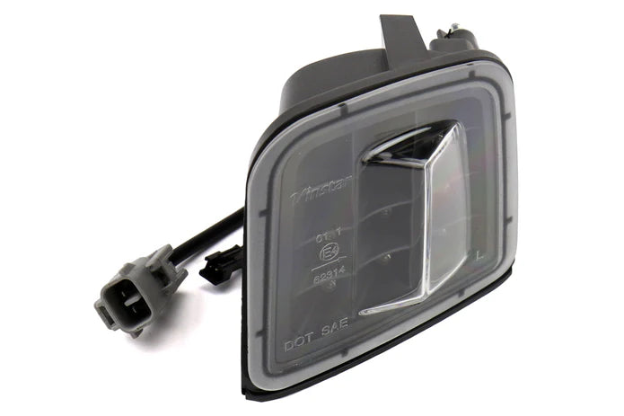 OLM Clear Black Turn Signal Housing 2015-2021 WRX / 2015-2017 STI