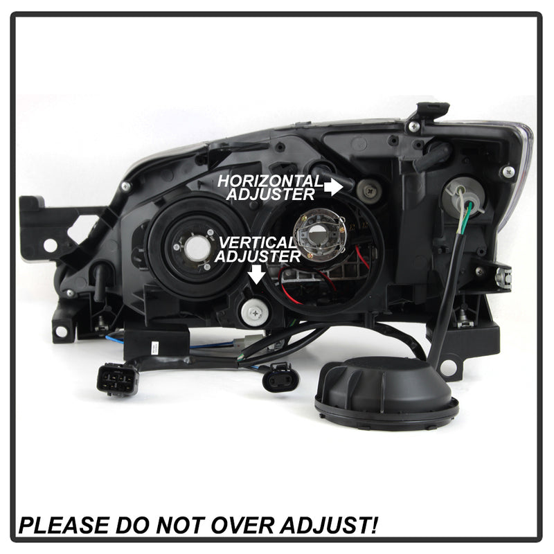 Akkon OE Series Halogen Headlights Clear Lens 2008-2014 WRX / 2008-2014 STI