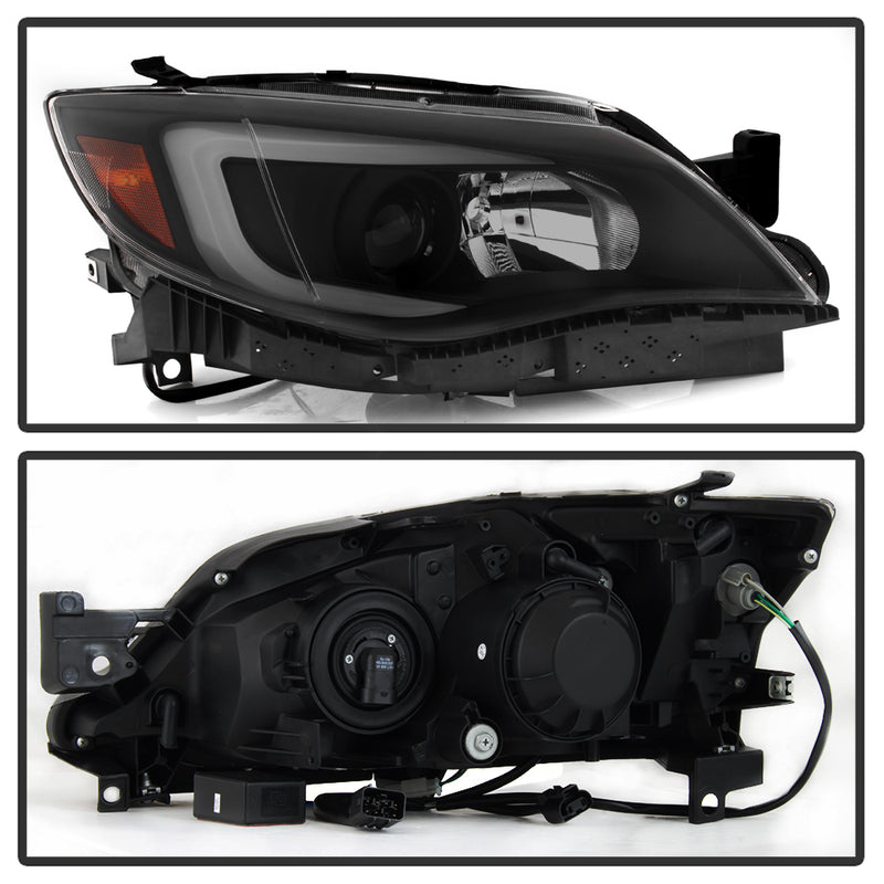 Akkon OE Series Halogen Headlights Smoke Lens 2008-2014 WRX / 2008-2014 STI