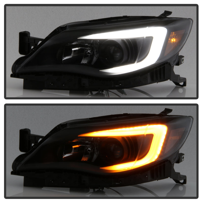 Akkon OE Series Halogen Headlights Smoke Lens 2008-2014 WRX / 2008-2014 STI
