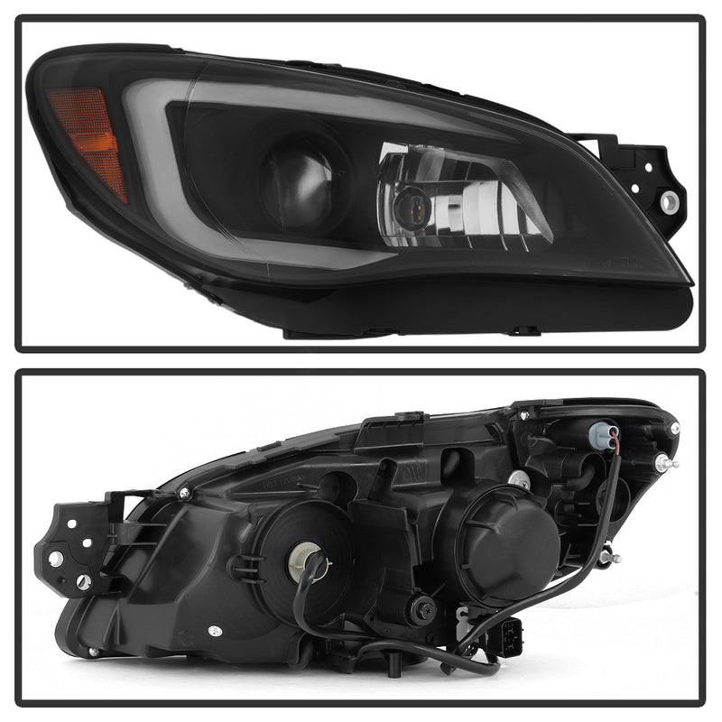 Akkon OE Series Halogen Headlights Smoke Lens 2006-2007 WRX / 2006-2007 STI