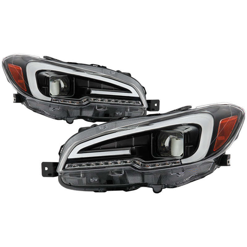 Akkon Projector Series Halogen Headlights Clear Lens 2015-2021 WRX