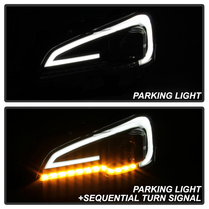 Akkon Projector Series Halogen Headlights Clear Lens 2015-2021 WRX