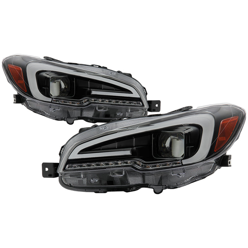 Akkon Projector Series Halogen Headlights Smoke Lens 2015-2021 WRX