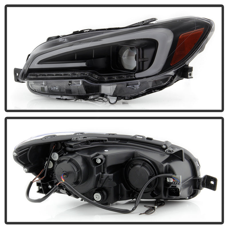 Akkon Projector Series Halogen Headlights Smoke Lens 2015-2021 WRX