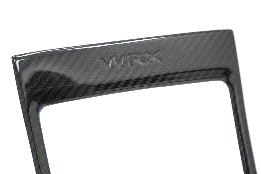 OLM LE Dry Carbon Fiber MT Shifter Trim Cover 2015-2021 WRX