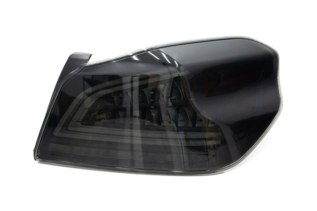 OLM Spec CR Sequential LED Tail Lights Smoked Lens 2015-2021 WRX/STI