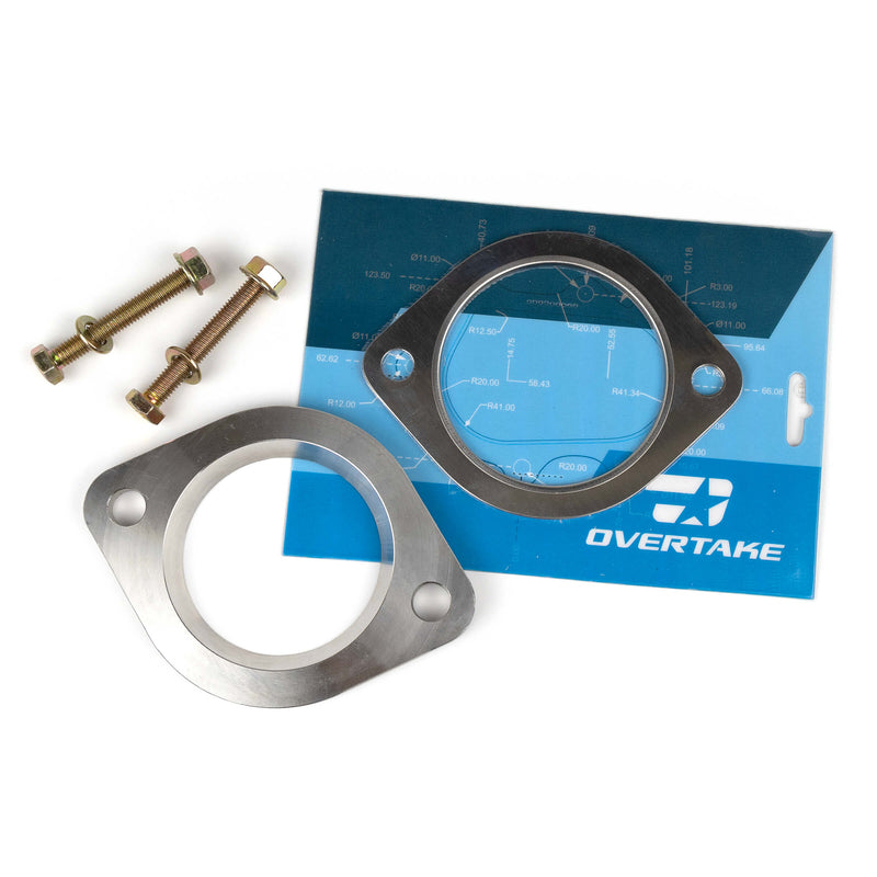 OVERTAKE OEM Downpipe to 3" Cat Back Adapter 2002-2026 WRX / 2004-2021 STI