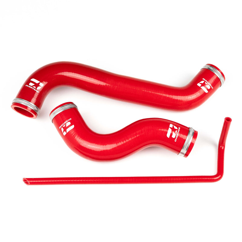 OVERTAKE Red Radiator Hose Kit 2015-2021 WRX