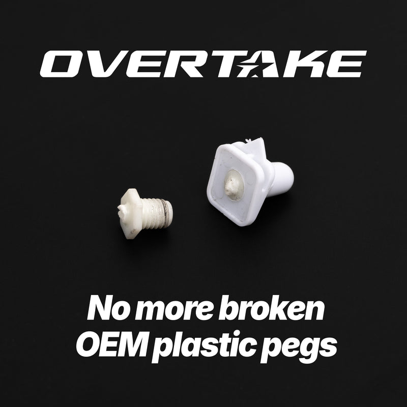 OVERTAKE Stainless Steel Tail Light Pegs 2022-2026 WRX