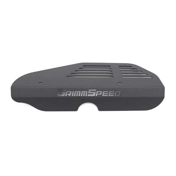 GrimmSpeed Black Alternator Cover 2002-2014 WRX / 2004-2021 STI