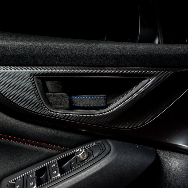 Billetworkz Alcantara Door Pull Strap Kit 2022-2026 WRX