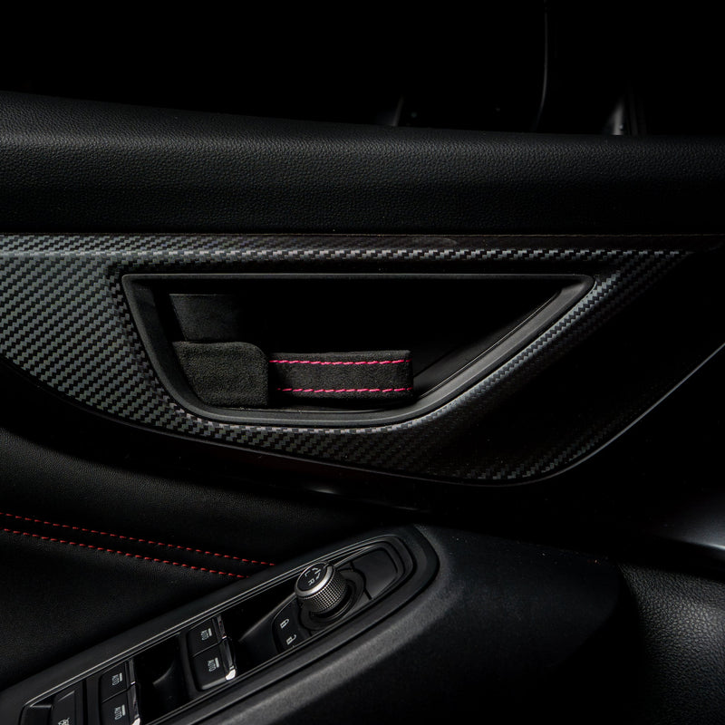 Billetworkz Alcantara Door Pull Strap Kit 2022-2026 WRX