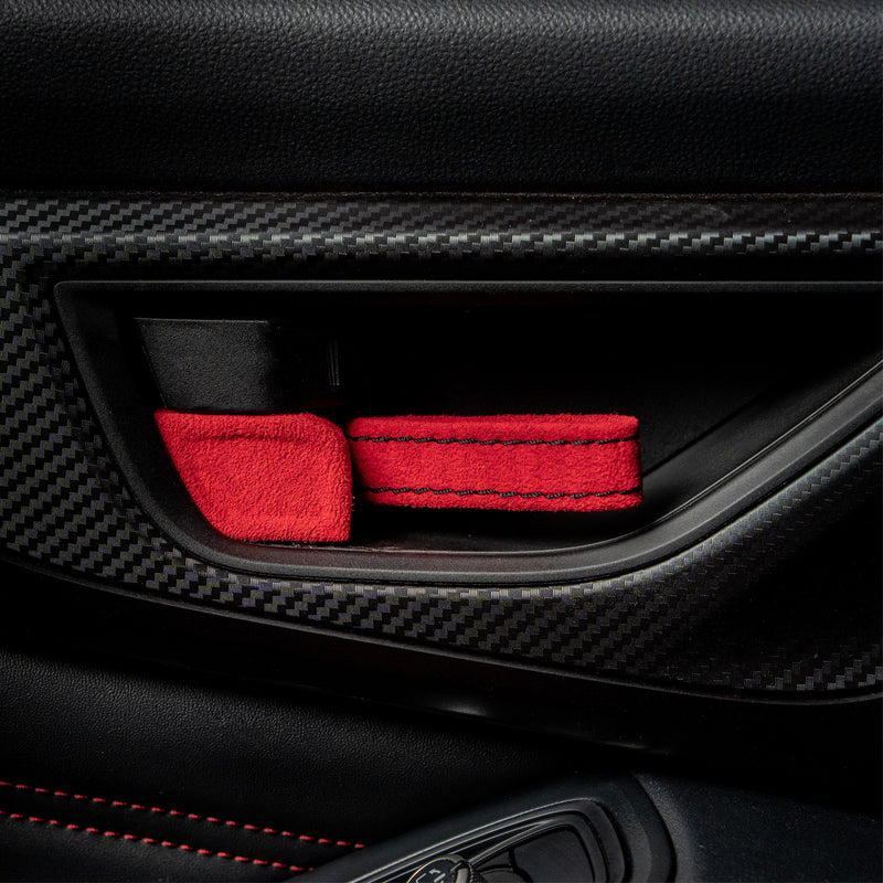 Billetworkz Alcantara Door Pull Strap Kit 2022-2026 WRX