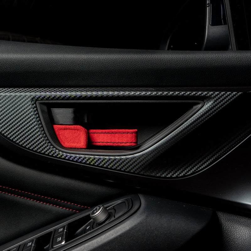 Billetworkz Alcantara Door Pull Strap Kit 2022-2026 WRX
