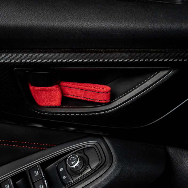 Billetworkz Alcantara Door Pull Strap Kit 2022-2026 WRX