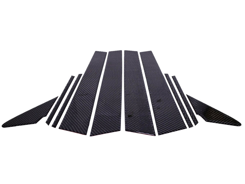 MSP Carbon Fiber Exterior Pillar Trim 2022-2026 WRX