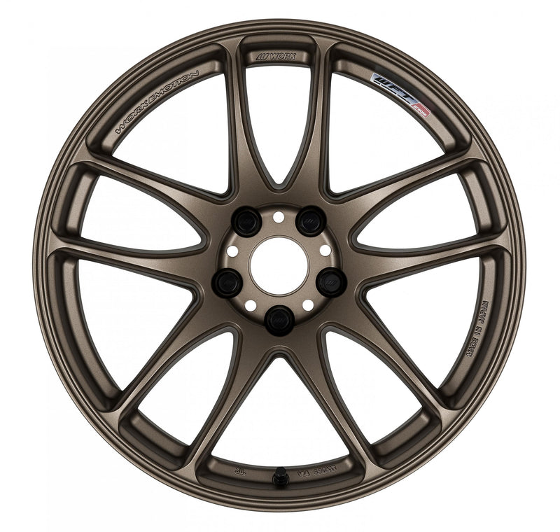 Work Emotion CR Kiwami Matte Bronze 18x9.5 +38 5x114.3