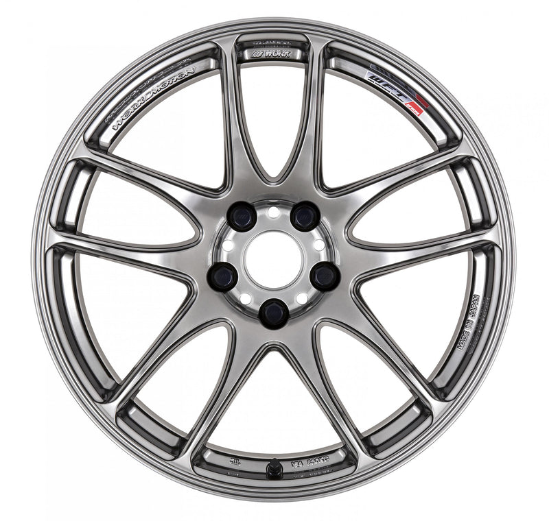 Work Emotion CR Kiwami GT Silver 18x9.5 +38 5x114.3