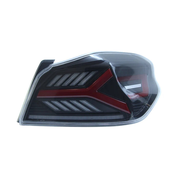 OLM Y-Spec LED Taillights Clear Lens Red Optic 2015-2021 WRX/STI