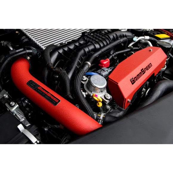 GrimmSpeed Red Charge Pipe Kit 2015-2021 WRX