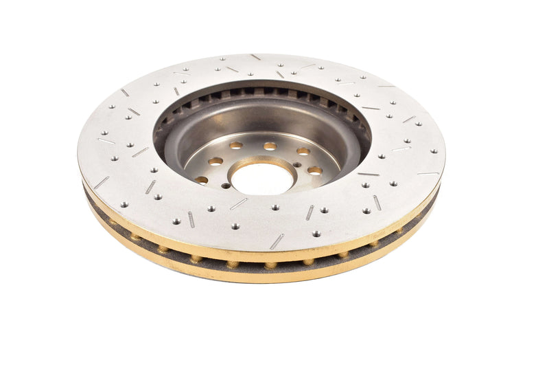 DBA 4000 Series XS Gold Front Brake Rotor 2015-2021 WRX