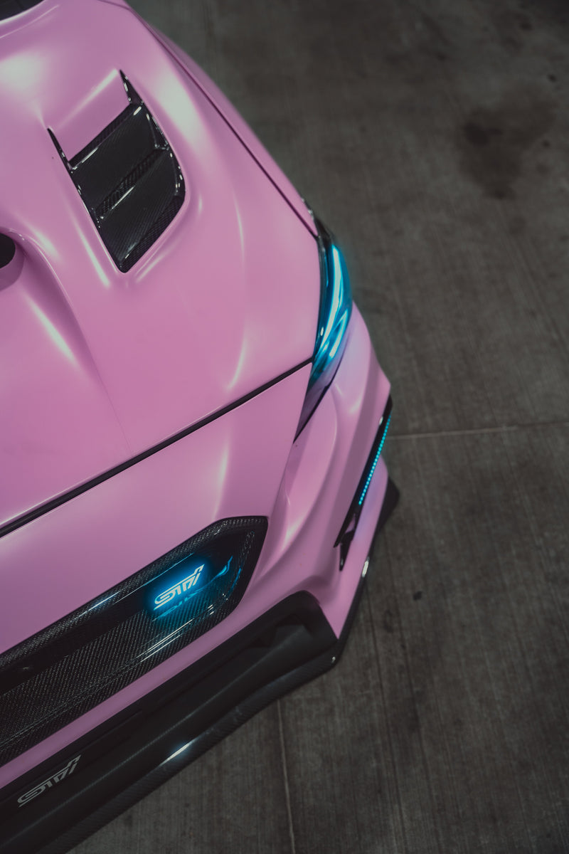 Lit Logos RGB STI Grill Badge 2004-2021 STI