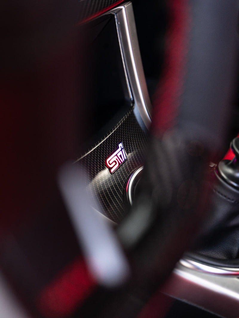 Lit Logos RGB STI Shifter Trim Badge 2008-2021 STI