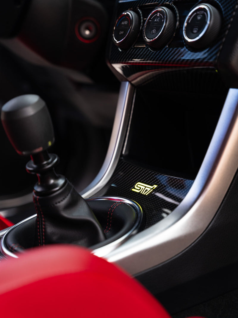 Lit Logos RGB STI Shifter Trim Badge 2008-2021 STI