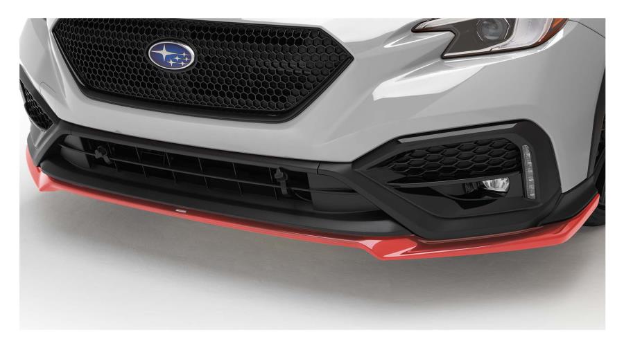 Subaru STI Cherry Red Front Lip Under Spoiler 2022+ WRX