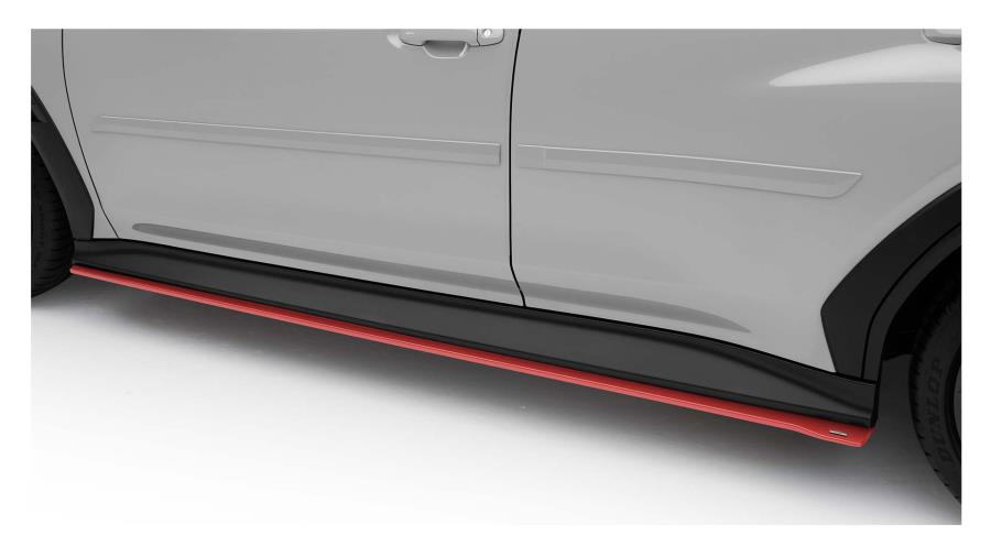 Subaru STI Side Under Spoiler Cherry Red 2022+ WRX
