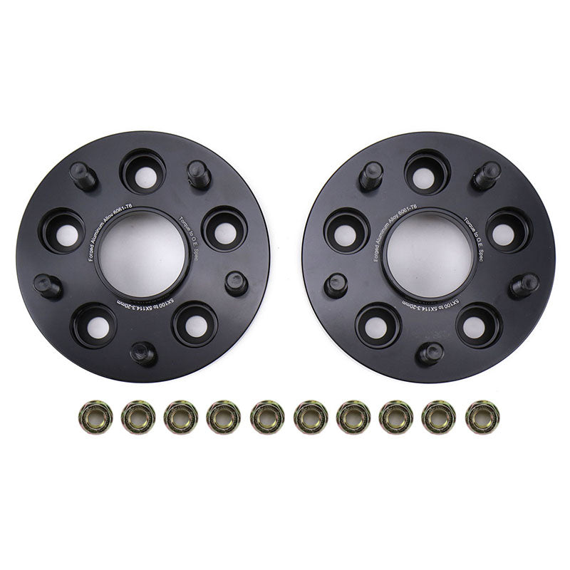 FactionFab 5x100 to 5x114.3 20mm Wheel Spacer Adapters 2002-2014 WRX / 2004 STI