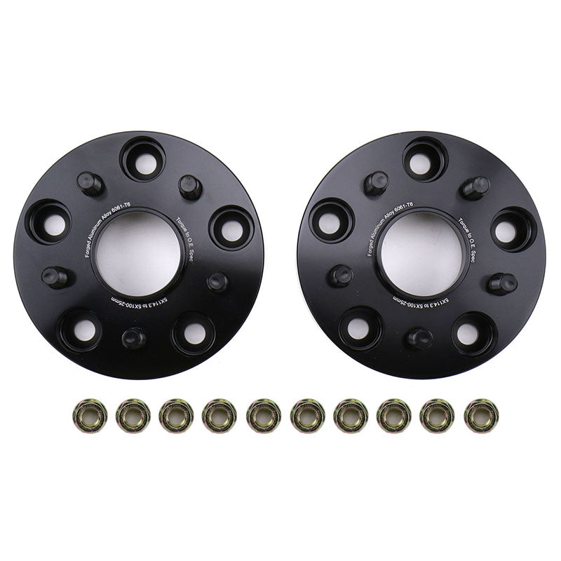 FactionFab 5x114.3 to 5x100 25mm Wheel Adapters 2015-2026 WRX / 2005-2021 STI