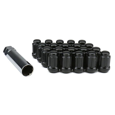 FactionFab Black 34mm Lug Nuts M12x1.25