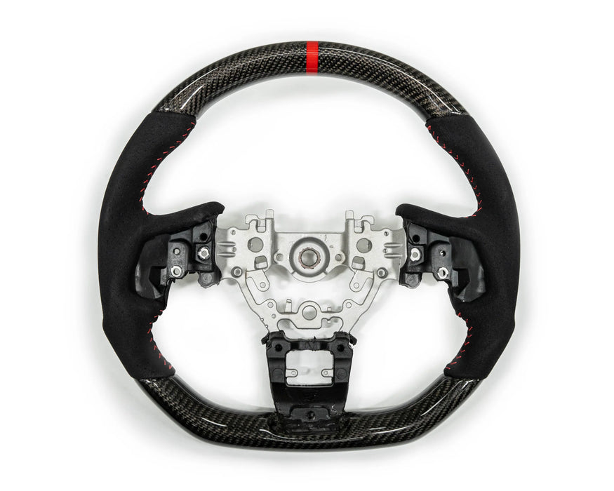 FactionFab Carbon and Suede Steering Wheel 2022+ WRX