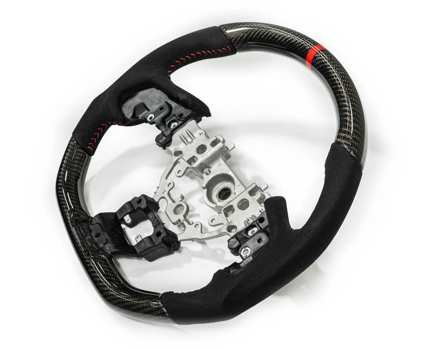 FactionFab Carbon and Suede Steering Wheel 2022+ WRX