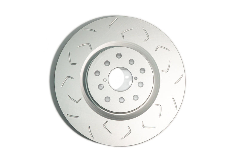 FactionFab V2 Dual Drilled Slotted Front Rotor 2004-2017 STI