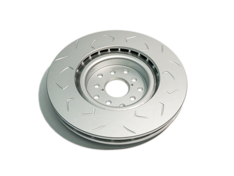 FactionFab V2 Dual Drilled Slotted Front Rotor 2004-2017 STI