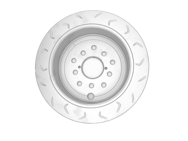 FactionFab V2 Dual Drilled Slotted Rear Rotor 2008-2021 WRX