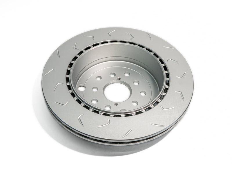 FactionFab V2 Dual Drilled Slotted Rear Rotor 2008-2017 STI