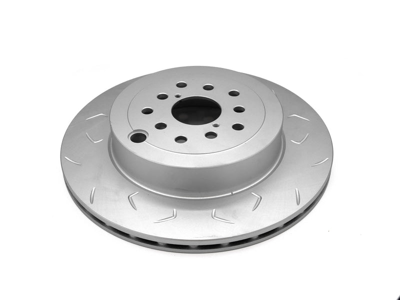 FactionFab V2 Dual Drilled Slotted Rear Rotor 2018-2021 STI