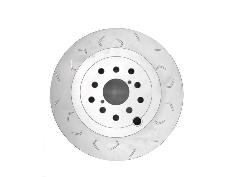 FactionFab V2 Dual Drilled Slotted Rear Rotor 2018-2021 STI