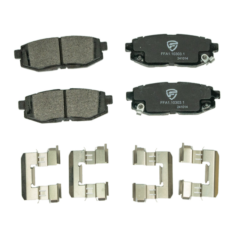 FactionFab V2 Rear Brake Pads 2022-2026 WRX