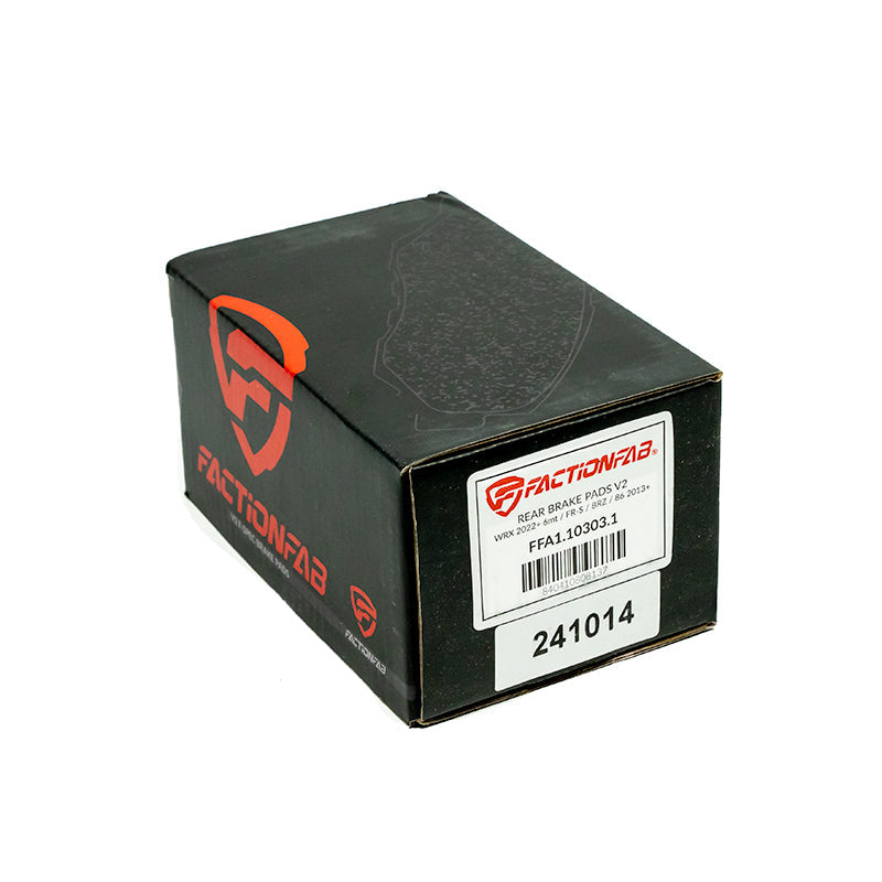 FactionFab V2 Rear Brake Pads 2022-2026 WRX