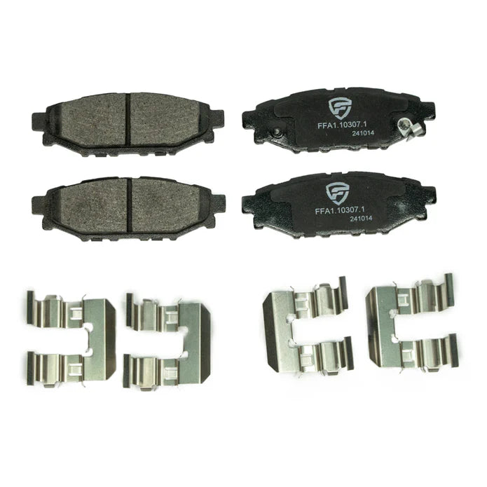 FactionFab V2 Rear Brake Pads 2008-2021 WRX