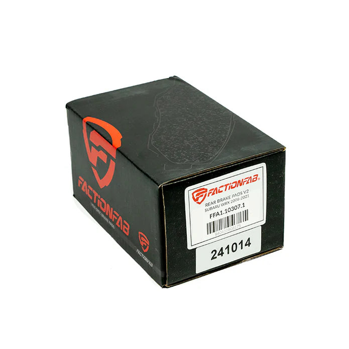 FactionFab V2 Rear Brake Pads 2008-2021 WRX