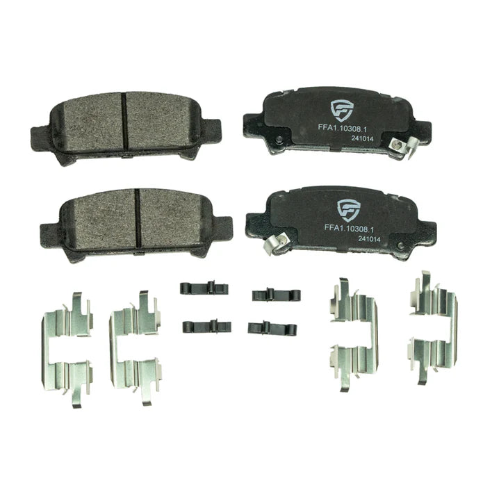 FactionFab V2 Rear Brake Pads 1998-2001 Impreza RS