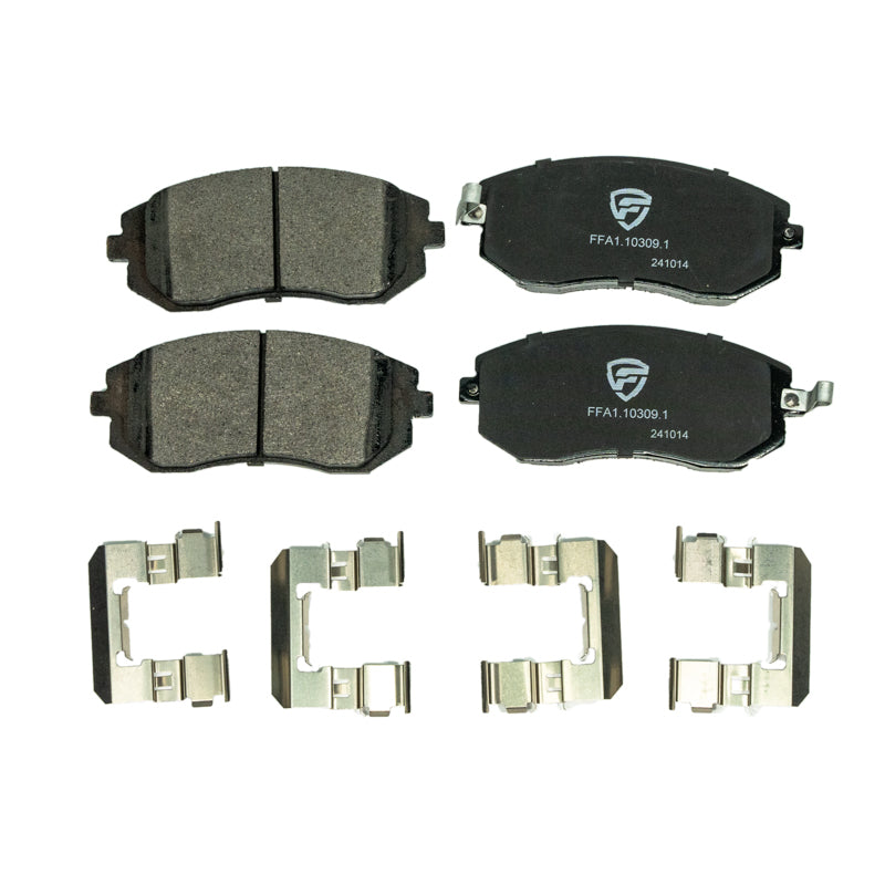 FactionFab V2 Front Brake Pads 2003-2005 WRX / 2008-2010 WRX
