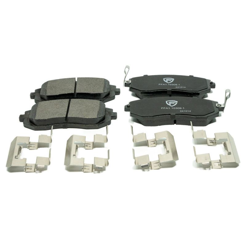 FactionFab V2 Front Brake Pads 2003-2005 WRX / 2008-2010 WRX